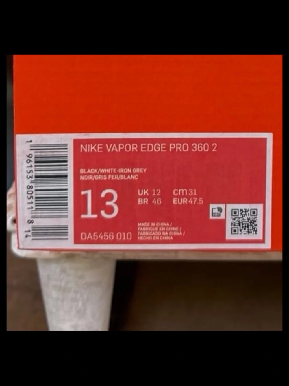⚡️⭐️Nike Vapor Edge Pro 360 2 Men's Football Cleats - Size 13